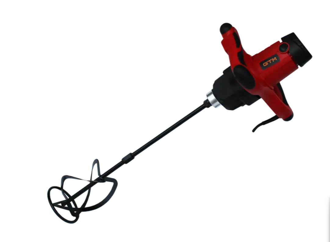 Міксер будівельний GTM MX-100/1600EM 1600Вт М14 2 швидкості 180-400об/хв та 300-700об/хв - Image 4