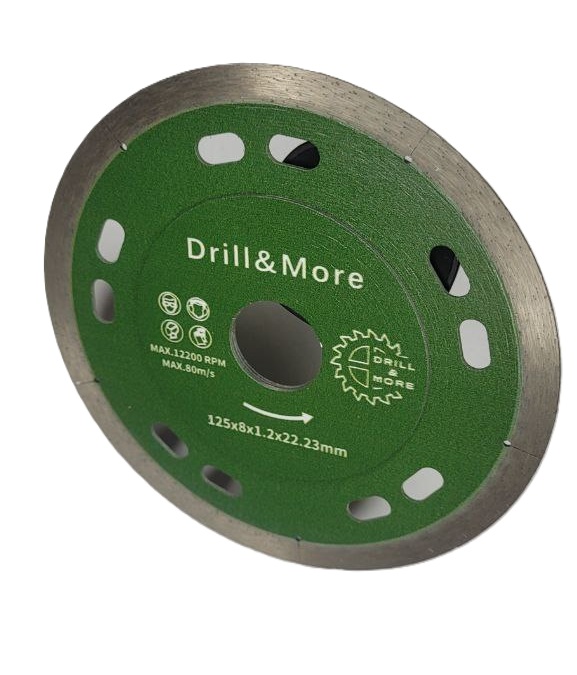Круг алмазний вiдрiзний Drill & More 1.2мм - Image 3