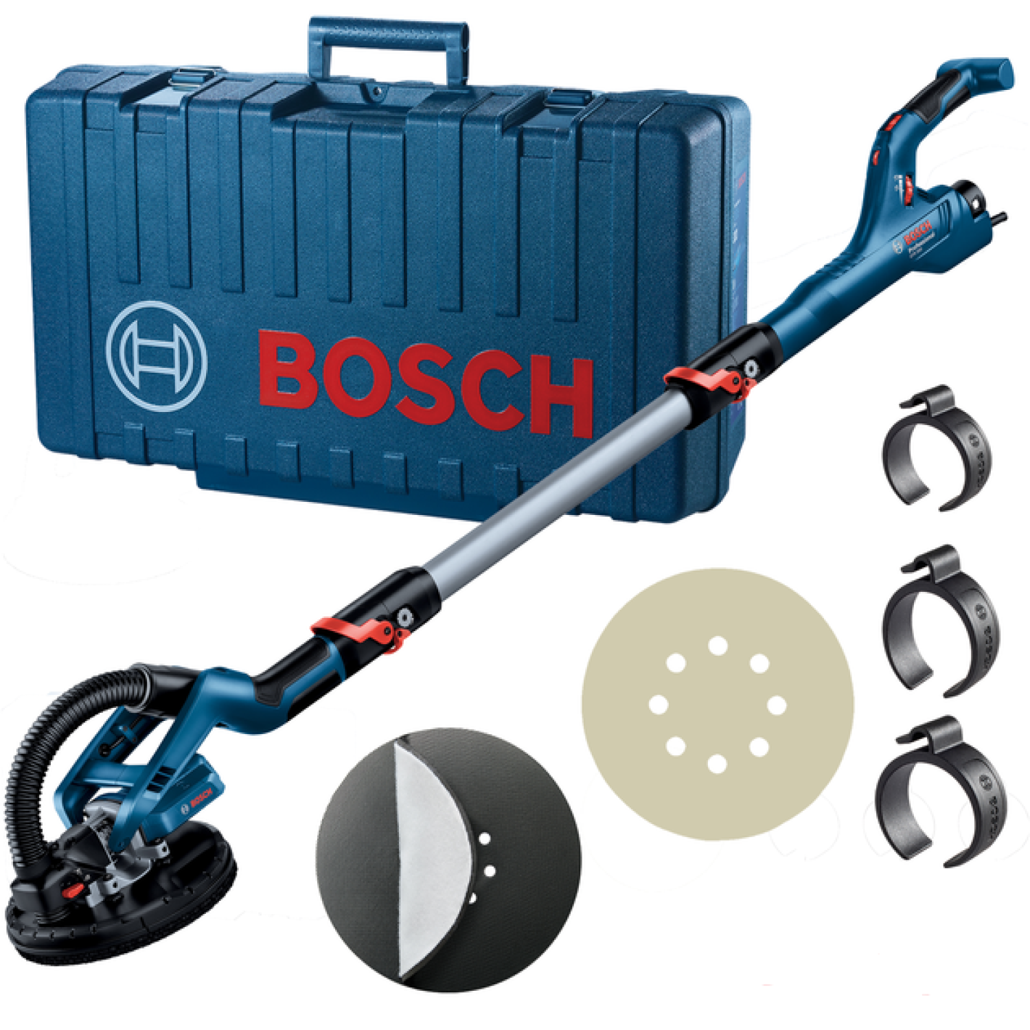 Шліфувальна машина (жираф) для стін та стель Bosch GTR 550 PROFESSIONAL в кейсі - Image 5