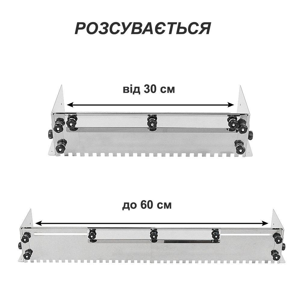 Розсувний гребінець-конструктор для укладання плитки - Image 2