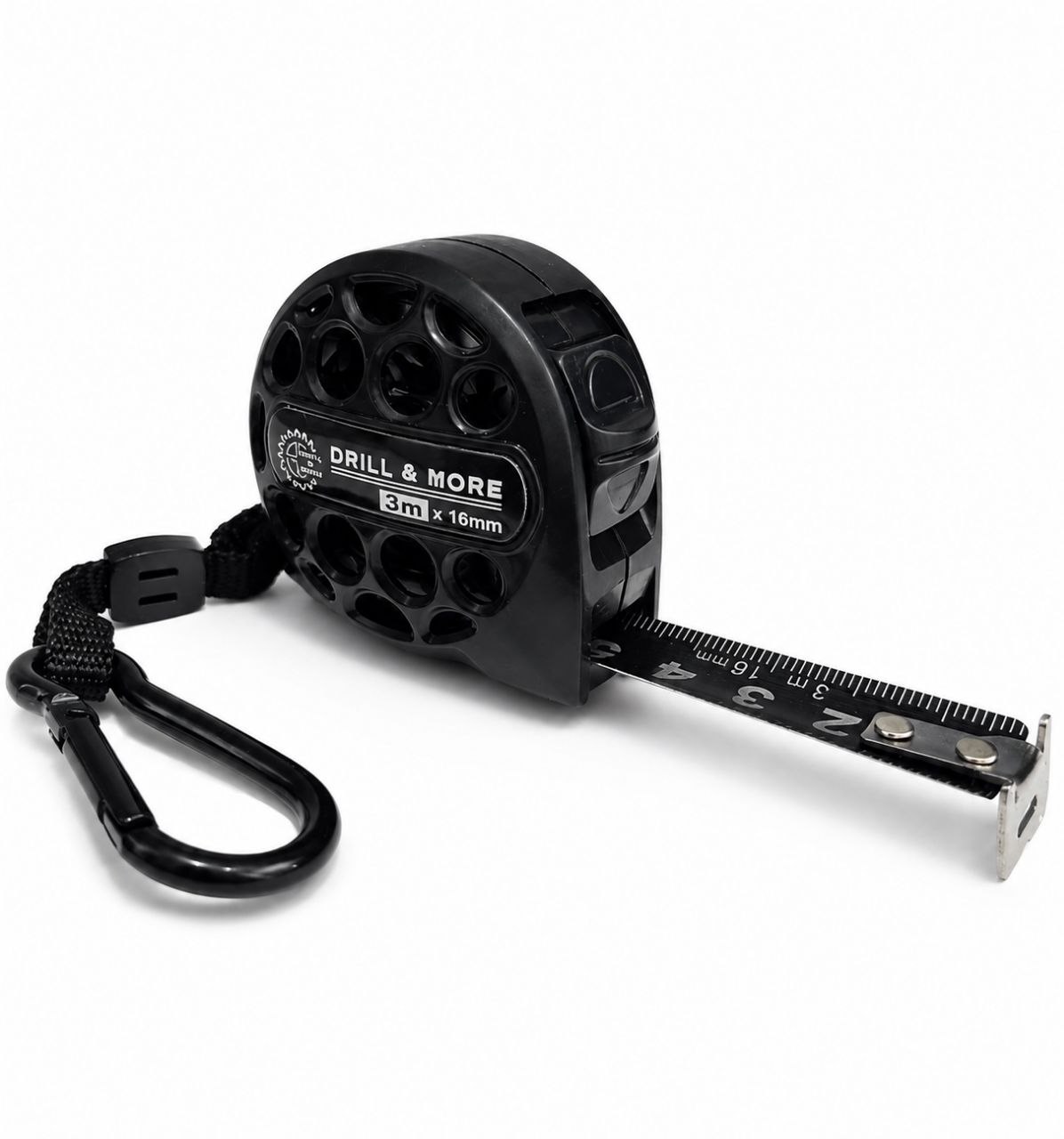 Рулетка Drill & More DarkRay (ЧОРНА) Нержавіюча сталь Лазерне гравіювання - Image 3