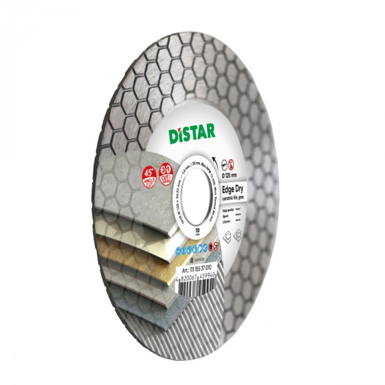 DISTAR Круг алмазний відрізний EDGE DRY 125мм - Image 3