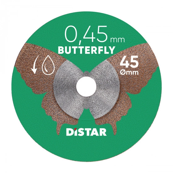 DISTAR Круг алмазний вiдрiзний Butterfly 45x0,45x5,8H - Image 5