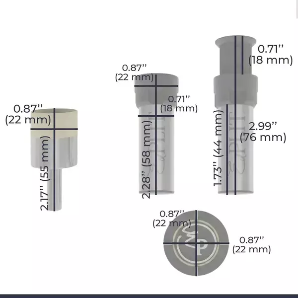 Edplit Hidden Towel Holder set (3psk) комплект  прихованих гачків для рушників - Image 4