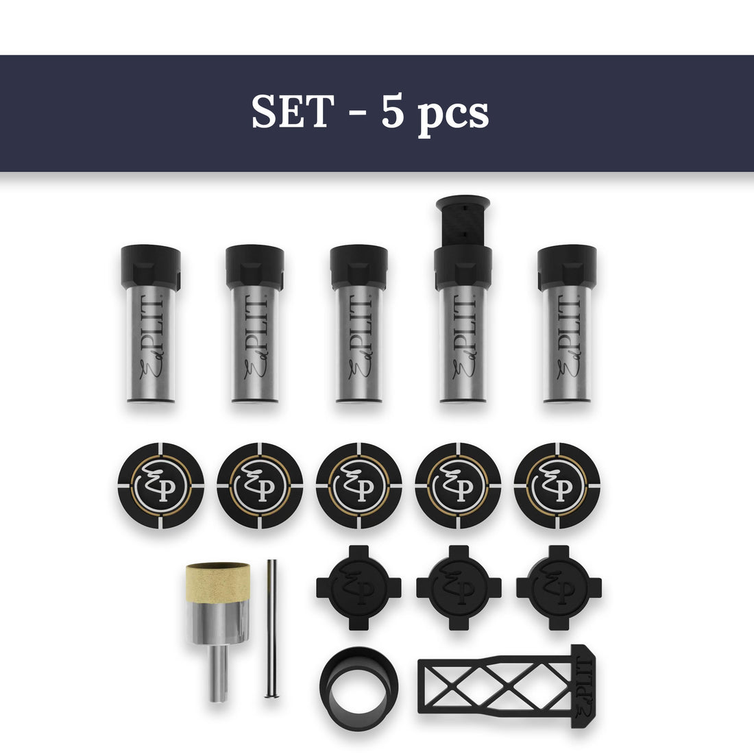 Edplit Hidden Towel Holder set (3psk) комплект  прихованих гачків для рушників - Image 7