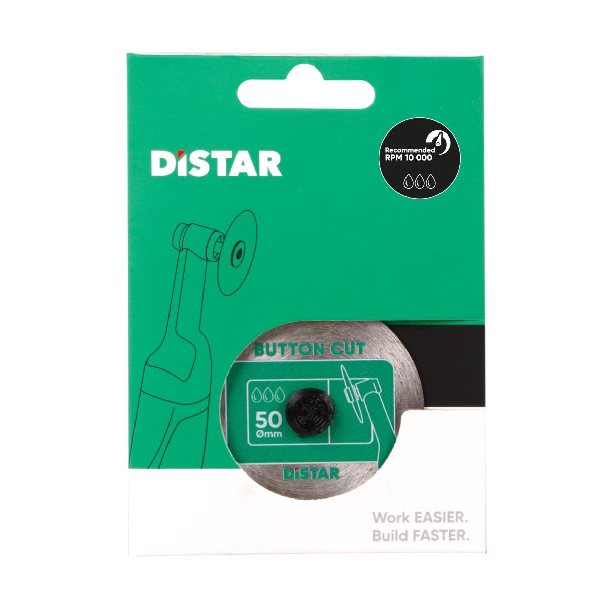 DISTAR Круг алмазний вiдрiзний ButtonCut 50x0,8x5,8H - Image 5