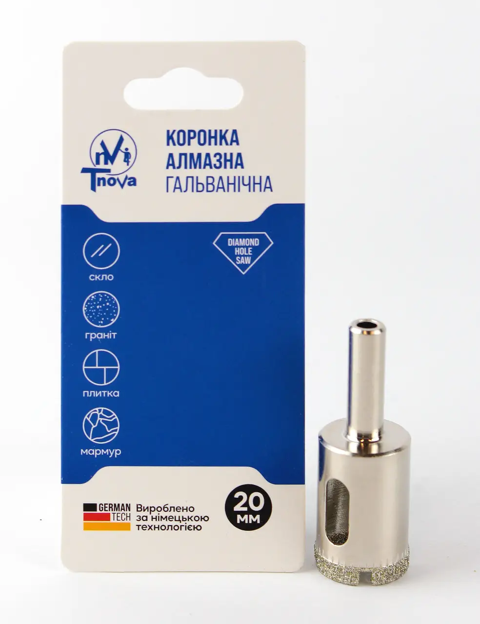 Коронка алмазна гальванічна T-Nova - Image 12