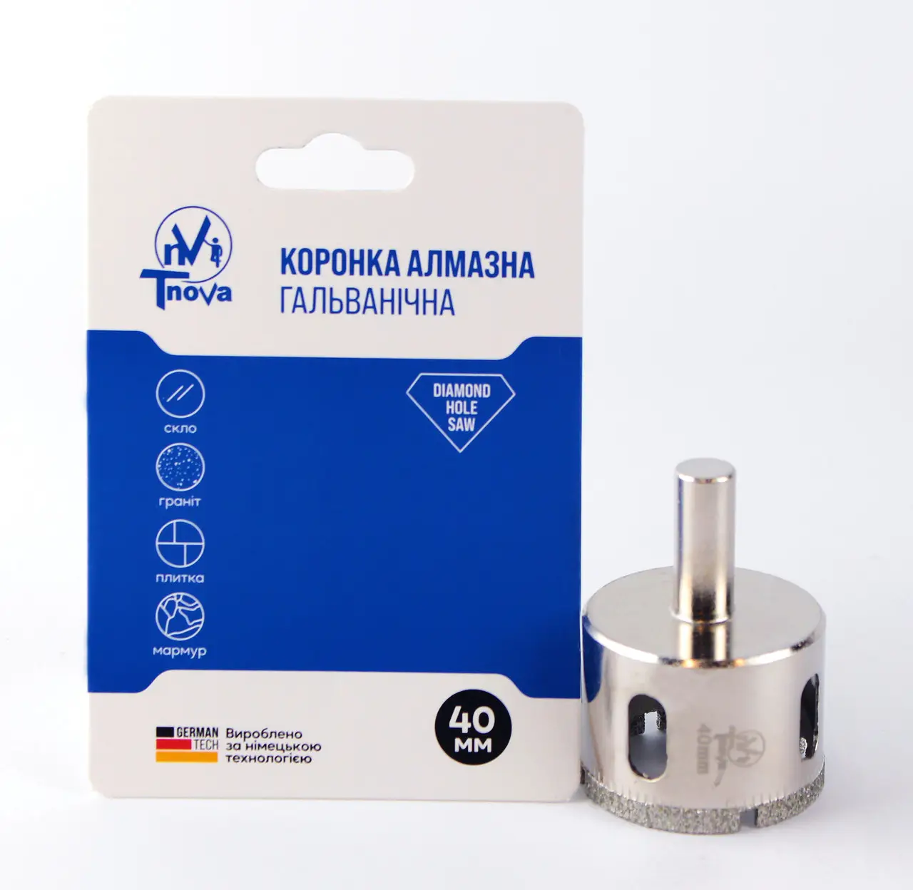 Коронка алмазна гальванічна T-Nova - Image 3