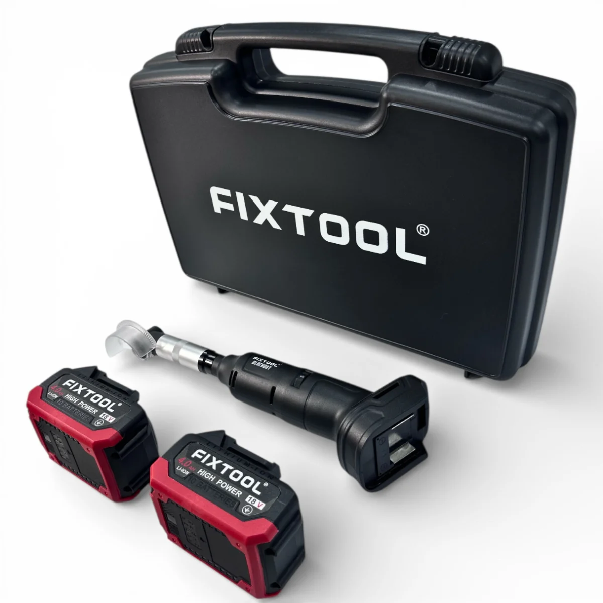 Кутова акумуляторна шліфувальна машина гравер FIXTOOL Pomogator BLACKOUT з 2 АКБ 4A 18V - Image 5