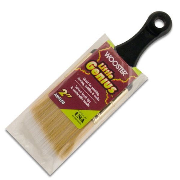 Малярний пензель "Wooster LITTLE GENIUS ANGLE SASH", з кутовим зрізом - 1,5" (38мм)[Q3222-1] - Image 2